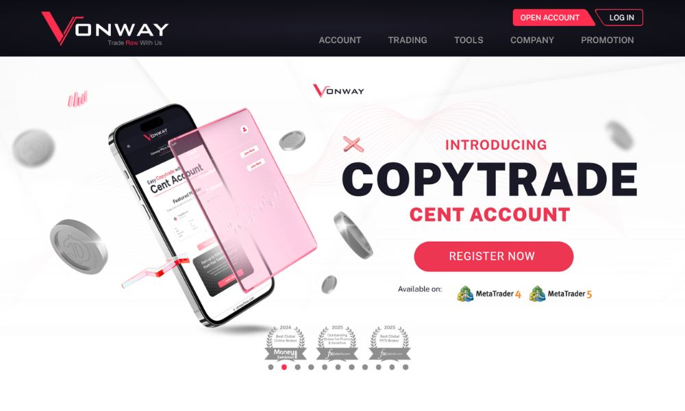 Sàn Vonway có lừa đảo không? Đánh giá chi tiết sàn 2025 2 tổng quan về sàn vonway