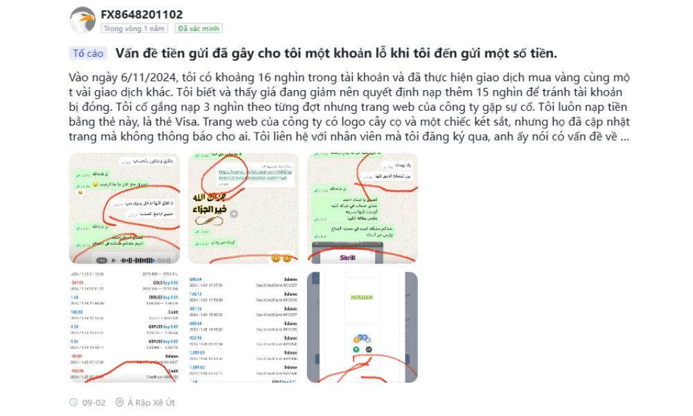Sàn ICM có lừa đảo không? Đánh giá chi tiết sàn ICM năm 2025 5 trader gặp sự cố tại sàn icm