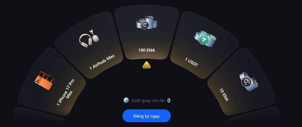 Tham gia ENA Extravaganza nhận thưởng lên đến $1,000,000! 3 Vòng quay với nhiều phần thưởng hấp dẫn
