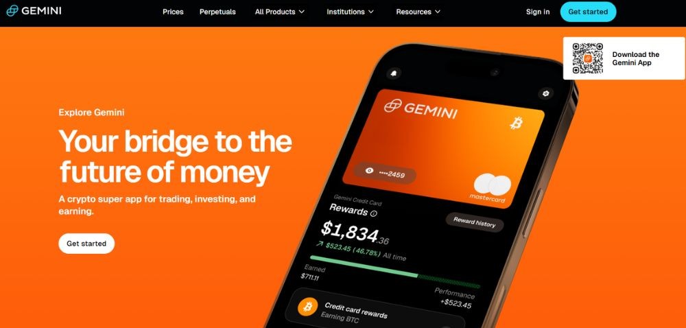 Sàn Gemini có lừa đảo không? Đánh giá mới nhất 2025 2 Website sàn Gemini