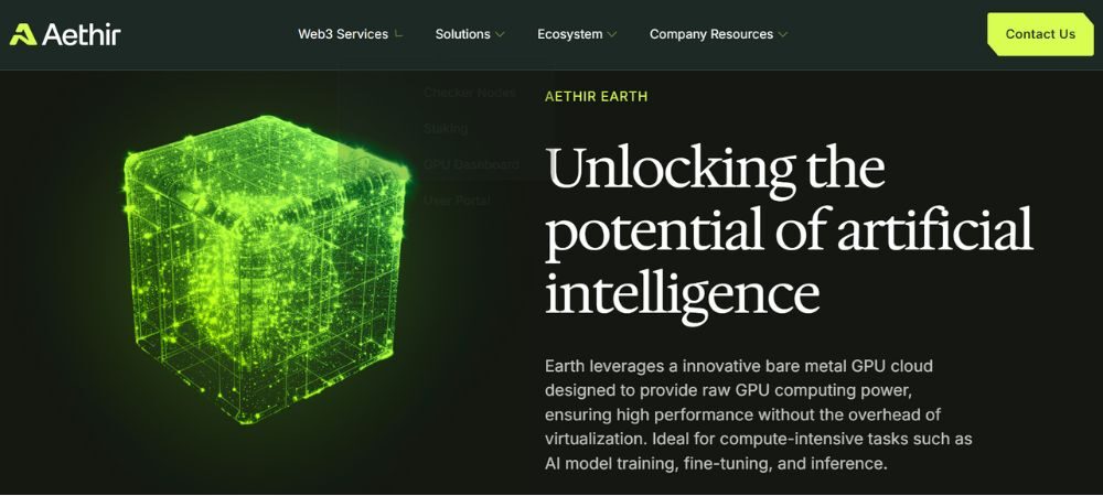 Aethir là gì? Đánh giá tiềm năng của siêu dự án DePIN & AI 2026 4 Aethir Earth