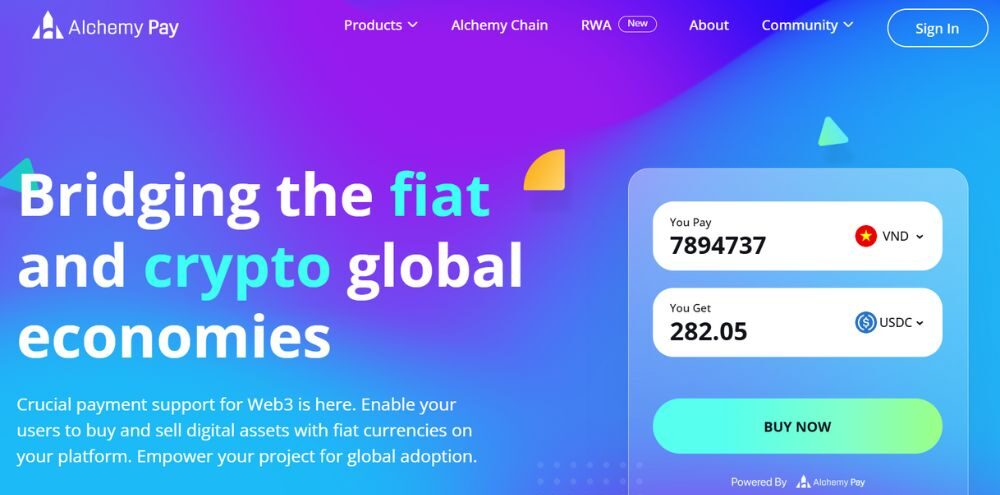 Alchemy Pay là gì? Giải pháp thanh toán Web3 kết hợp Visa & Mastercard 2 Alchemy Pay là một giải pháp cổng thanh toán Hybrid tiên phong trên thế giới