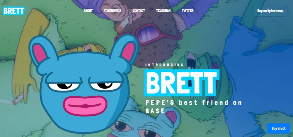 Brett là một đồng memecoin được phát hành trên blockchain Base