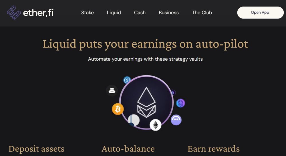 Công nghệ cốt lõi của ether.fi