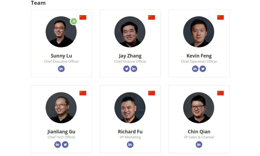 đội ngũ phát triển của vechain