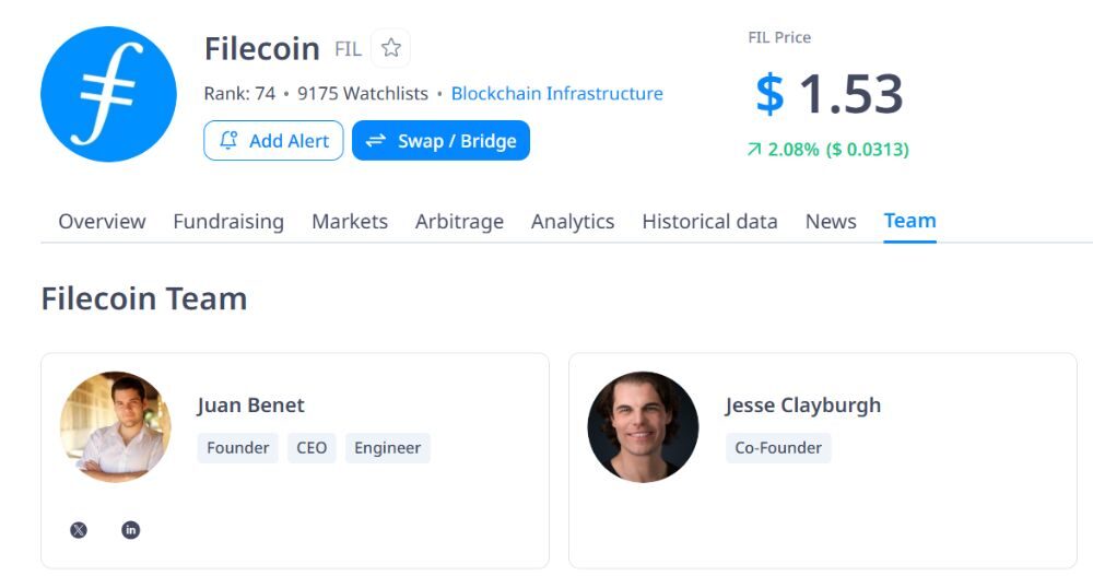 Filecoin là gì? Đánh giá FIL chi tiết nhất 2026 7 Filecoin được phát triển bởi Protocol Labs