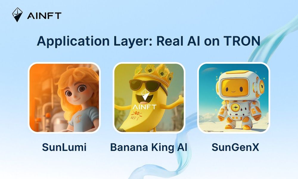 AINFT là gì? Đánh giá chi tiết dự án AI x NFT trên hệ TRON 2026 7 Hệ sinh thái AINFT
