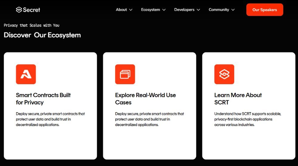 Secret Network là gì? Mảnh ghép riêng tư còn thiếu của Web3 2026 7 Hệ sinh thái của Secret Network