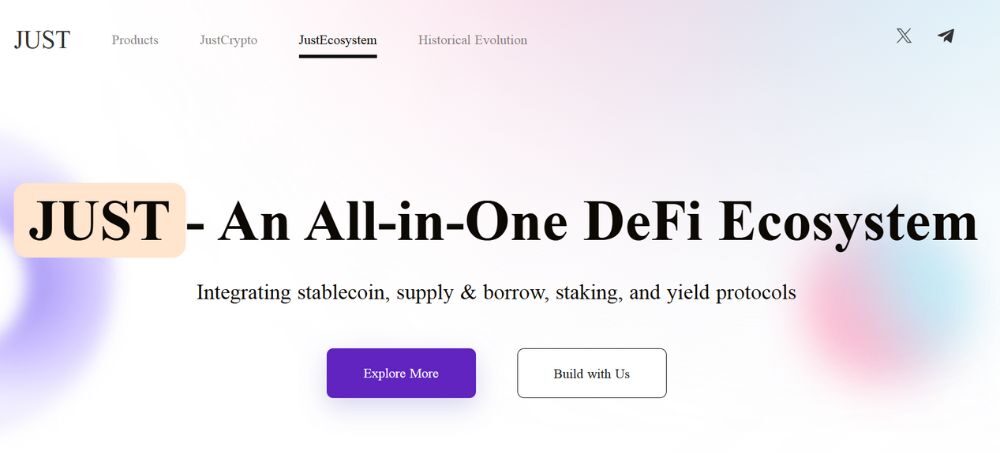 JUST là gì? Toàn tập về hệ sinh thái DeFi chủ lực của TRON 7 Hệ sinh thái JUST