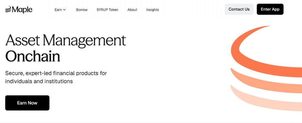 Maple Finance là một thị trường tín dụng phi tập trung