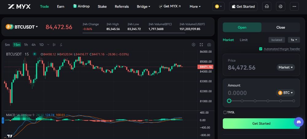 MYX Finance là gì? Toàn tập về dự án Perp DEX trên Linea & Arbitrum 2026 2 MYX Finance là một nền tảng giao dịch phái sinh phi tập trung