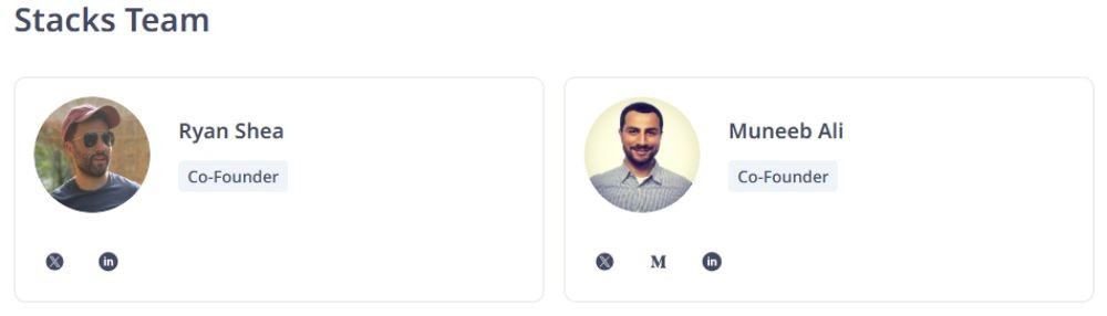 Stacks là gì? Hé lộ blockchain khiến thị trường dậy sóng 4 Người sáng lập Stacks
