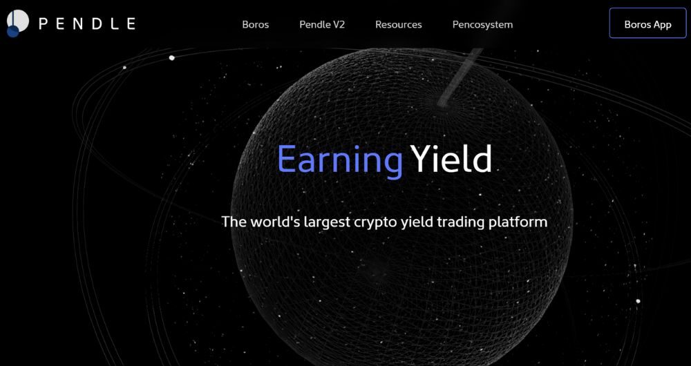 Pendle là một giao thức DeFi cho phép token hóa và giao dịch lợi nhuận trong tương lai