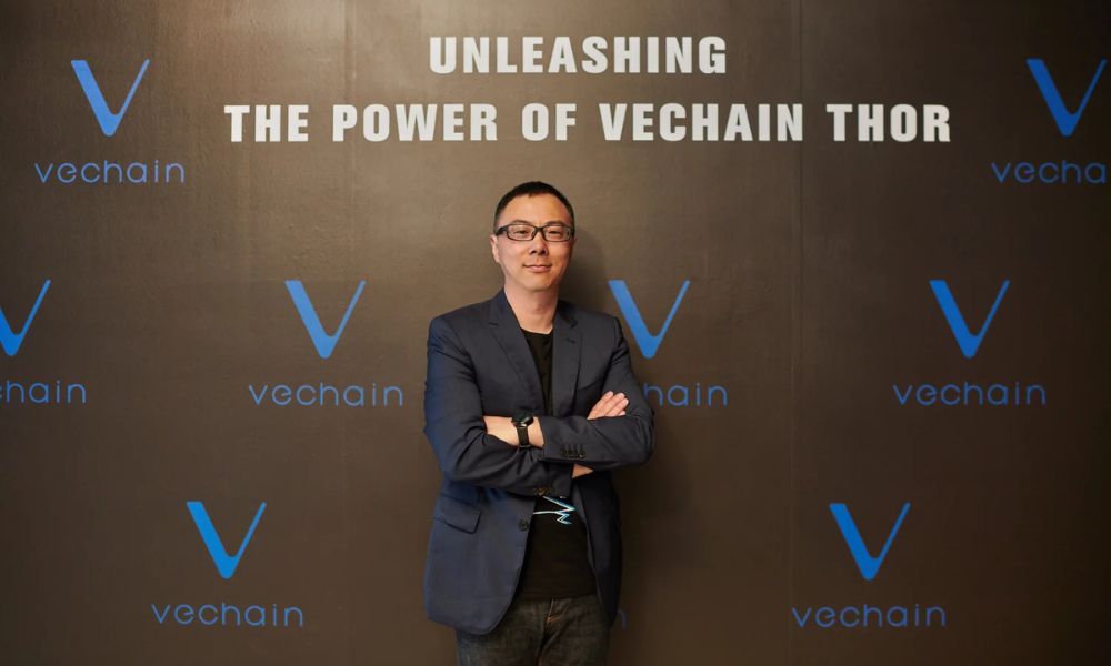 sunny lu - nhà sáng lập vechain và vethor