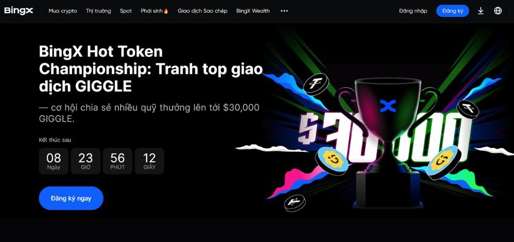 Tranh top giao dịch GIGGLE trên BingX: Rinh $30,000 GIGGLE 2 Thông tin chi tiết sự kiện Tranh top giao dịch GIGGLE trên BingX