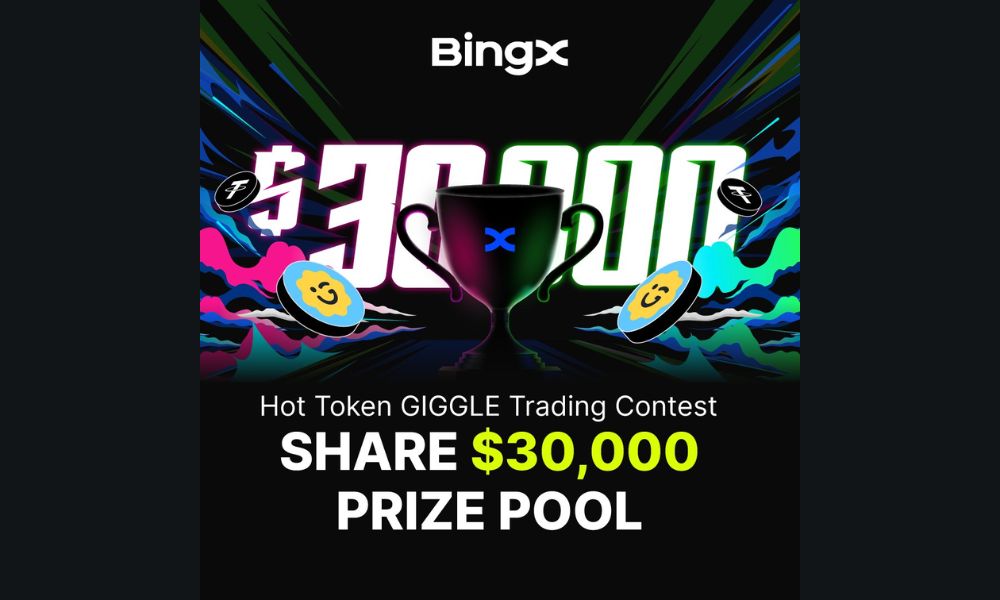 Tranh top giao dịch GIGGLE trên BingX: Rinh $30,000 GIGGLE 1 Tranh top giao dịch GIGGLE trên BingX: Rinh $30,000 GIGGLE