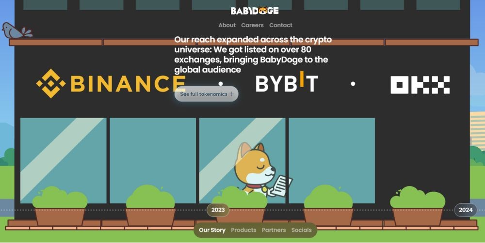 Website Baby Doge Coin
