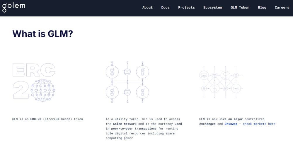 Golem là gì? Hé lộ mạng lưới “siêu máy tính phi tập trung” 2 Website Golem