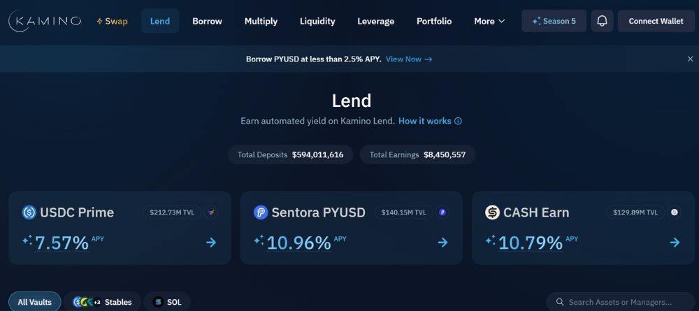 Kamino Finance là một giao thức DeFi